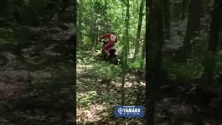 Jhak Walker winning Pro 2 while being chased by the Endurocam presented by Yamaha at the Flying W.