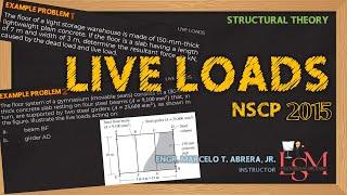 Live Loads based on NSCP 2015 | Structural Theory