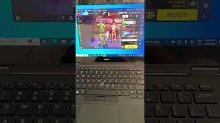 free fire on Dell i5 laptop 6th generation #freefire #gaming