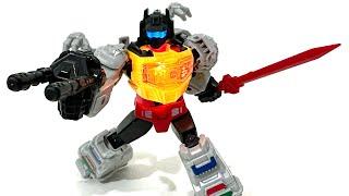 Transformers Dinobot Grimlock & Jetpack Sideswipe Blokees Shining Version Chefatron Unboxing Review