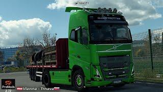 [ETS2 1.52] Volvo FH 2022 Premium by Sanax & VOLVO AERO ADDON | ProMods 2.72 | Vienna - Trnava