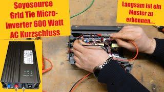 Soyosource Grid Tie Inverter 600 Watt - Kurzschluss auf der AC Seite