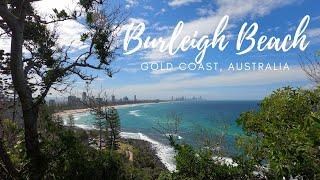 Один из САМЫХ ПОПУЛЯРНЫХ ПЛЯЖЕЙ на ГОЛД КОСТЕ, АВСТРАЛИЯ. BURLEIGH BEACH, Gold Coast, Australia