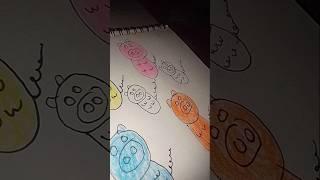 one circle one circle one big circle drawing #art #peppapig #drawing #drawingforkids