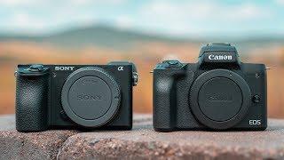 Sony A6500 / A6300 vs Canon M50 - Battle of Mid-range Mirrorless