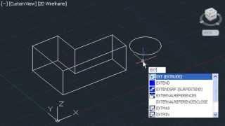 Understanding AutoCAD Extrude Command