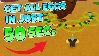 GET ALL EGGS IN JUST 50 SECONDS! | The Hunt Event | Shindo Life