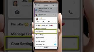 How to Hide Chat on Snapchat in Android/iPhone #shorts