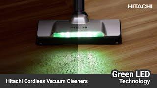 Hitachi Cordless Vacuum Cleaners PV-XH3M | Green LED Technology