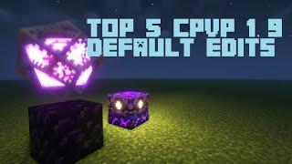 Top 5 Crystalpvp Best Default Texturepack Edits | 1.9+