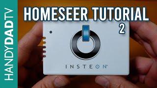 HomeSeer Tutorial (part 2) featuring MNS Insteon Plug-in