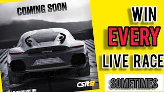 CSR2 EASY Ways To Win Every Live Race!