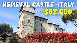 Buy a BARGAIN Medieval CASTLE in Umbria | AFFORDABLE Property in ITALY for B&B INVESTMENT for $82K