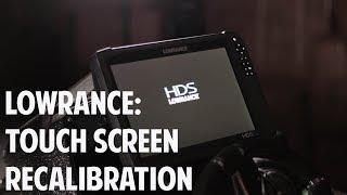 Russell Marine Products: Lowrance - Touch Screen Recalibration