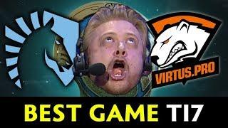 Best game of The International 2017 — Liquid vs VP Tobiwan hype cast