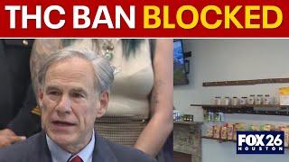 Texas Governor Greg Abbott vetoes SB 3 THC ban