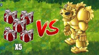 PVZ Fusion 2.2 Challenge!! 5 Plants Box VS 300 Zombie Random - Who Will Win?