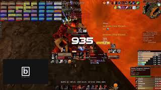 Classic WoW Rank 1 World DPS Fury Warrior in MC (1486.7 DPS)