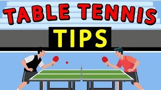 Table Tennis Tips and Tricks : How to Play Table Tennis Like a Pro : Table Tennis Game Strategies