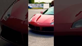 $200K FERRARI 488 GTB DRIVING INTO GOODWOOD MEET! #shorts #trending #cars #yt #viralvideo #youtube