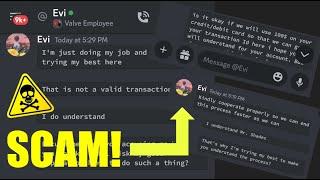 Beware of This STEAM SCAMMER On DISCORD! #discord