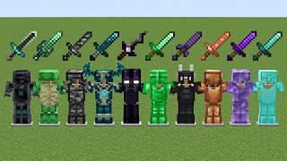 which armor is stronger in Minecraft experiment ?