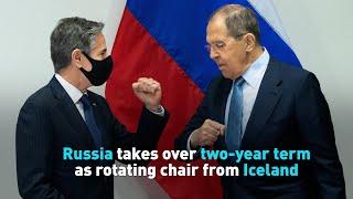 Russia takes over two-year term as rotating chair from Iceland