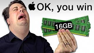 Apple Admits 8GB RAM Isn’t Enough