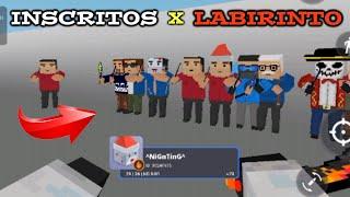 11 PESSOAS LUTAM PARA FUGIR DE UM LABIRINTO NO BLOCK STRIKE!