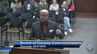 Board of Commissioners Meeting - Feb 27 2025