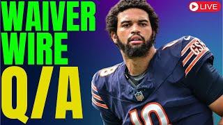 Week 13 Fantasy Football Waiver Wire Pickups + LIVE Q & A | Fantasy Football Advice 2024