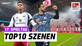 Schalker Super-Solo und Gesichtsparaden | Die Top 10 Szenen des 17. Spieltags