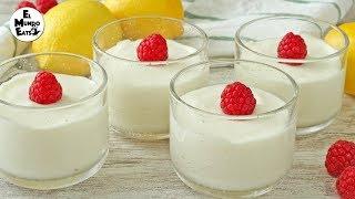 Quick 3 Ingredient Lemon Mousse