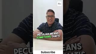 What Does Peculiar Mean?  | Fun English Vocabulary