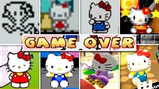 Evolution Of Hello Kitty Games Death Animations & Game Over Screens (1990 - 2025)