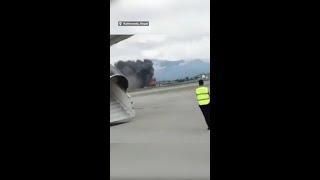 Dramatic plane crash in Kathmandu, Nepal