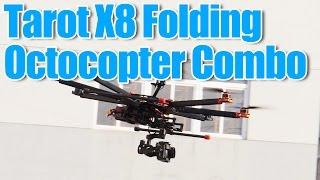 Tarot X8 Folding Octocopter Combo