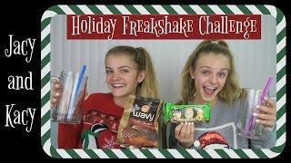 Freakshake Challenge ~ Holiday Edition ~ Jacy and Kacy