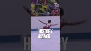 ️️ Ito Midori was the first woman to land a triple Axel at an Olympic Games! #MoreThanSport
