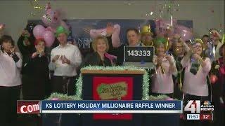 Kansas Lottery Holiday Millionaire raffle winner announced