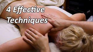 4 Effective Techniques for a Levator Scapulae Massage