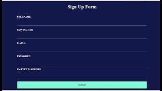 Input animation with html and css || Sign up form with awesome input animation