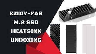 EZDIY-FAB M.2 SSD Heatsink Unboxing | VictaTheDragon