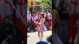 mayoret cantik dari toraja #marchingband #mayoret #sma2rantepao (source.@solatadomai6)