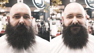 Bald and Bearded Trim and Shaping