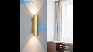 Đèn Led treo tường hắt tường trang trí trong nhà cầu thang Led 10W GT301A Ngân Tin