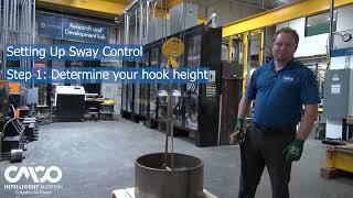 Overhead Crane Sway Control Demonstration | CMCO