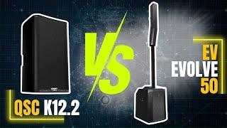 QSC K12 2 vs EV Evolve 50  |  Point Source vs Column System