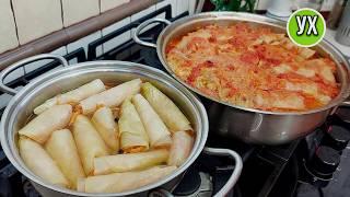 I broke all the rules in cooking! And I got delicious and very tasty cabbage rolls 