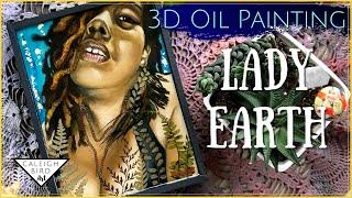 Oil Painting Portrait Demo :: Lady Earth